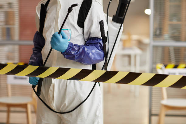 Professional Biohazard technician working in Plymouth, WI